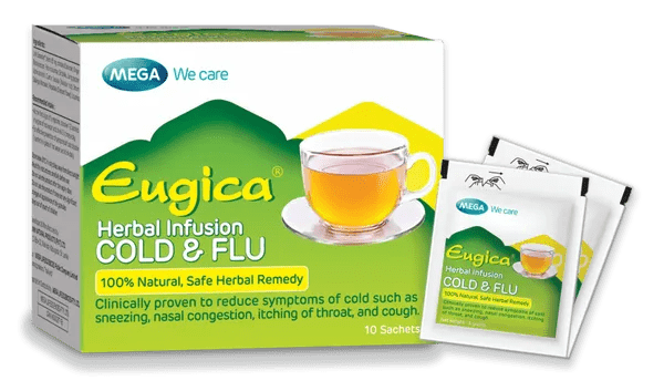 MEGA EUGICA HERBAL INFUSION SATCHETS 10'S