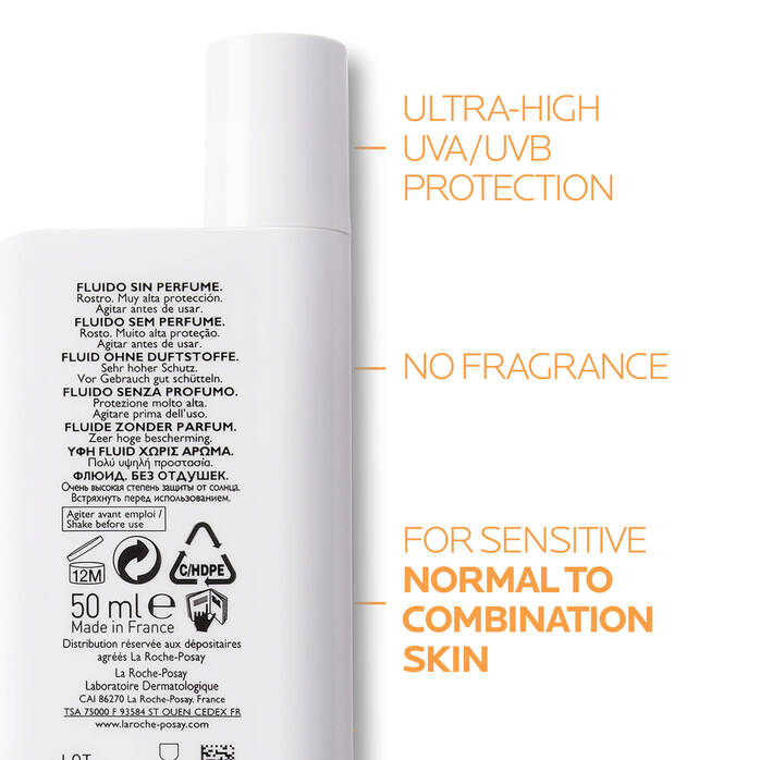 ANTHELIOS UVMUNE 400 SHAKA FLUID SPF 50+ 50ML - Product Image