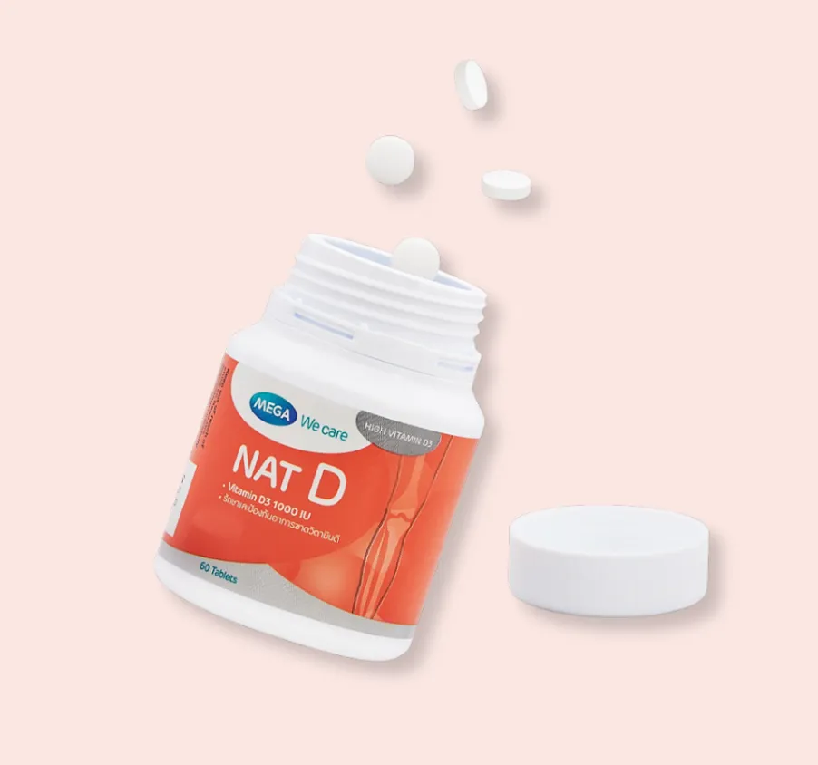 MEGA NAT-D 5000IU CAPSULES 30'S