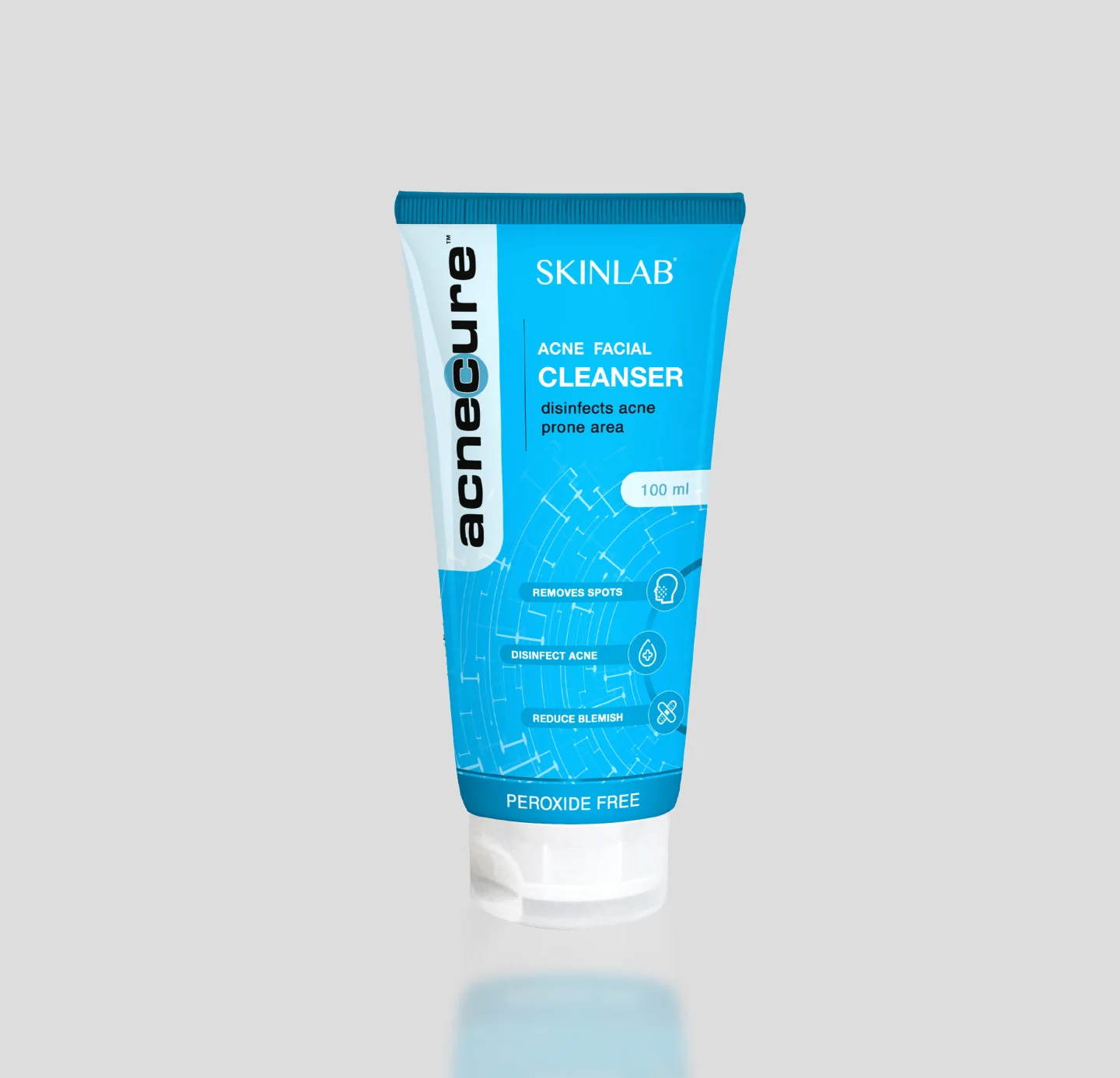 SKINLAB ACNECURE ACNE FACIAL CLEANSER 100ML - Product Image