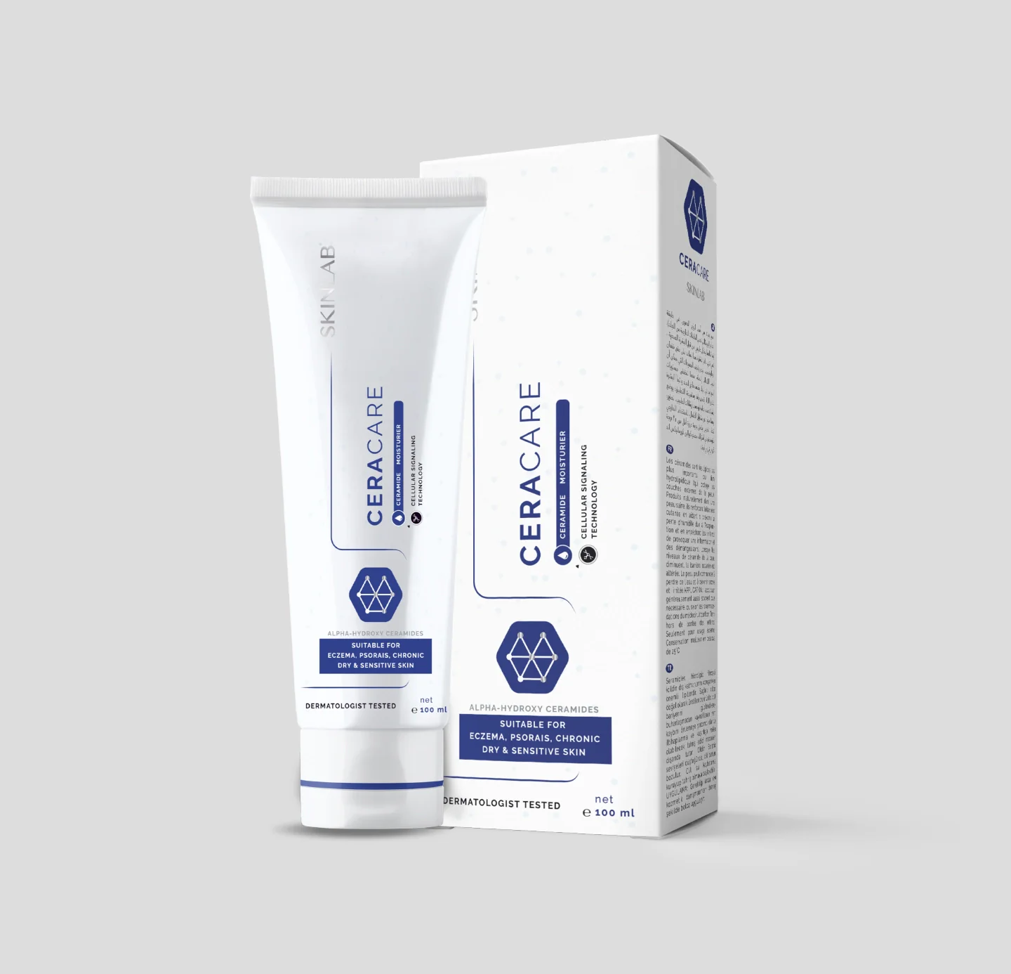 SKINLAB CERACARE TREATMENT CREAM 100ML - Product Image - SKINLAB product at Nila Pharmaceuticals