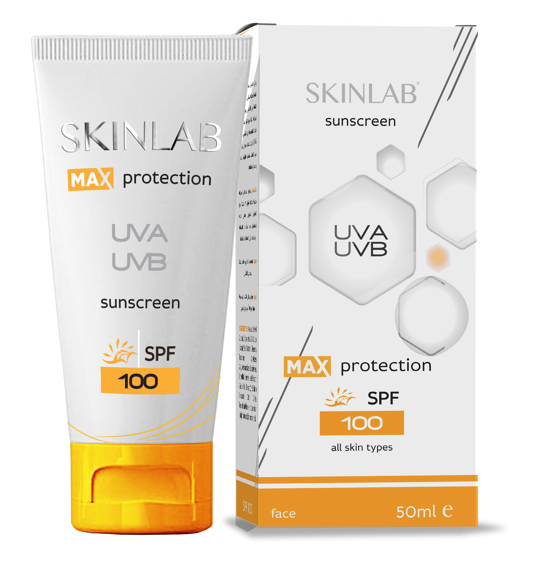 SKINLAB SUNSCREEN MAX PROTECTION SPF 100 (100ML) - Product Image