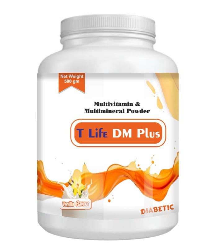 T LIFE DM PLUS VANILLA  500GM - Product Image - T LIFE product at Nila Pharmaceuticals