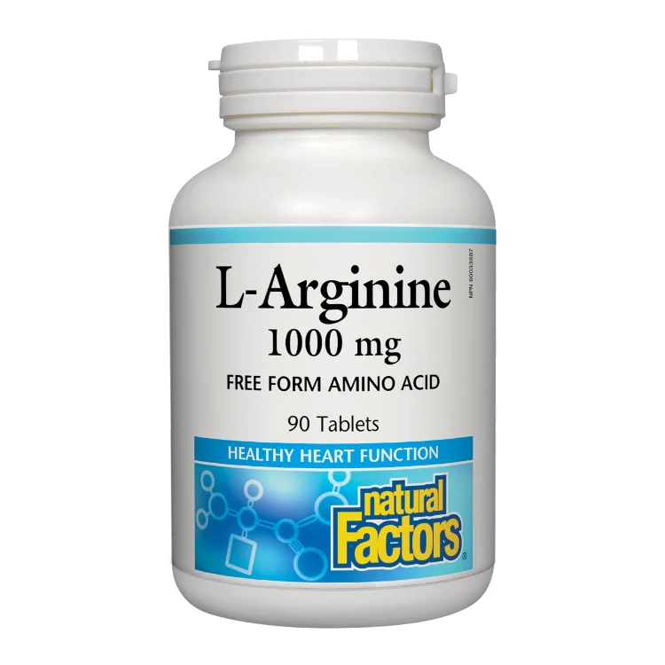 NF L-ARGININE 1000MG TABS 90 - Product Image
