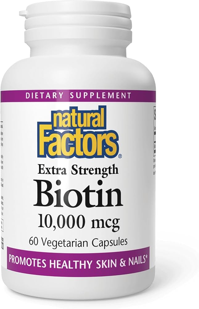 NF BIOTIN 1000MG VCAP 60 - Product Image - NATURAL FACTORS product at Nila Pharmaceuticals