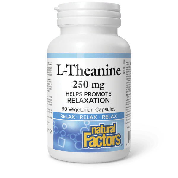 NF L-THEANINE 250MG CAPS 90 - Product Image - NATURAL FACTORS product at Nila Pharmaceuticals
