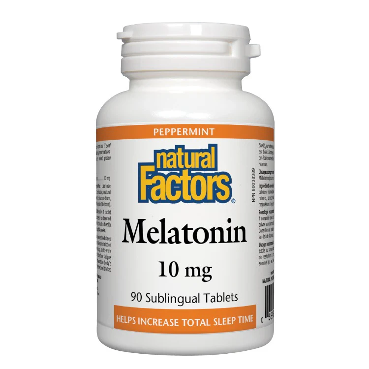 NF MELATONIN 10MG SUBLINGUAL TABS 90 - Product Image