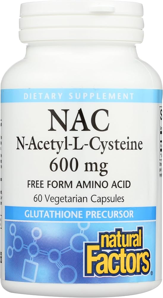 NF NAC 600MG VCAP 60 - Product Image - NATURAL FACTORS product at Nila Pharmaceuticals