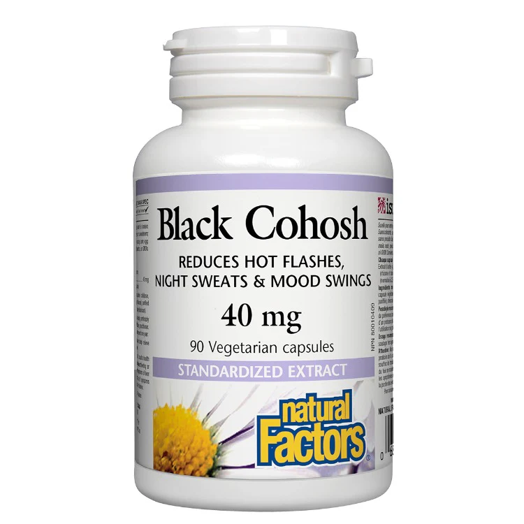 NF BLACK COHOSH 40MG  CAPS 90 - Product Image - NATURAL FACTORS product at Nila Pharmaceuticals