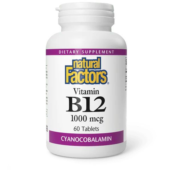 NF VITAMIN B12 CYANO 1000MCG TABS 60'S - Product Image