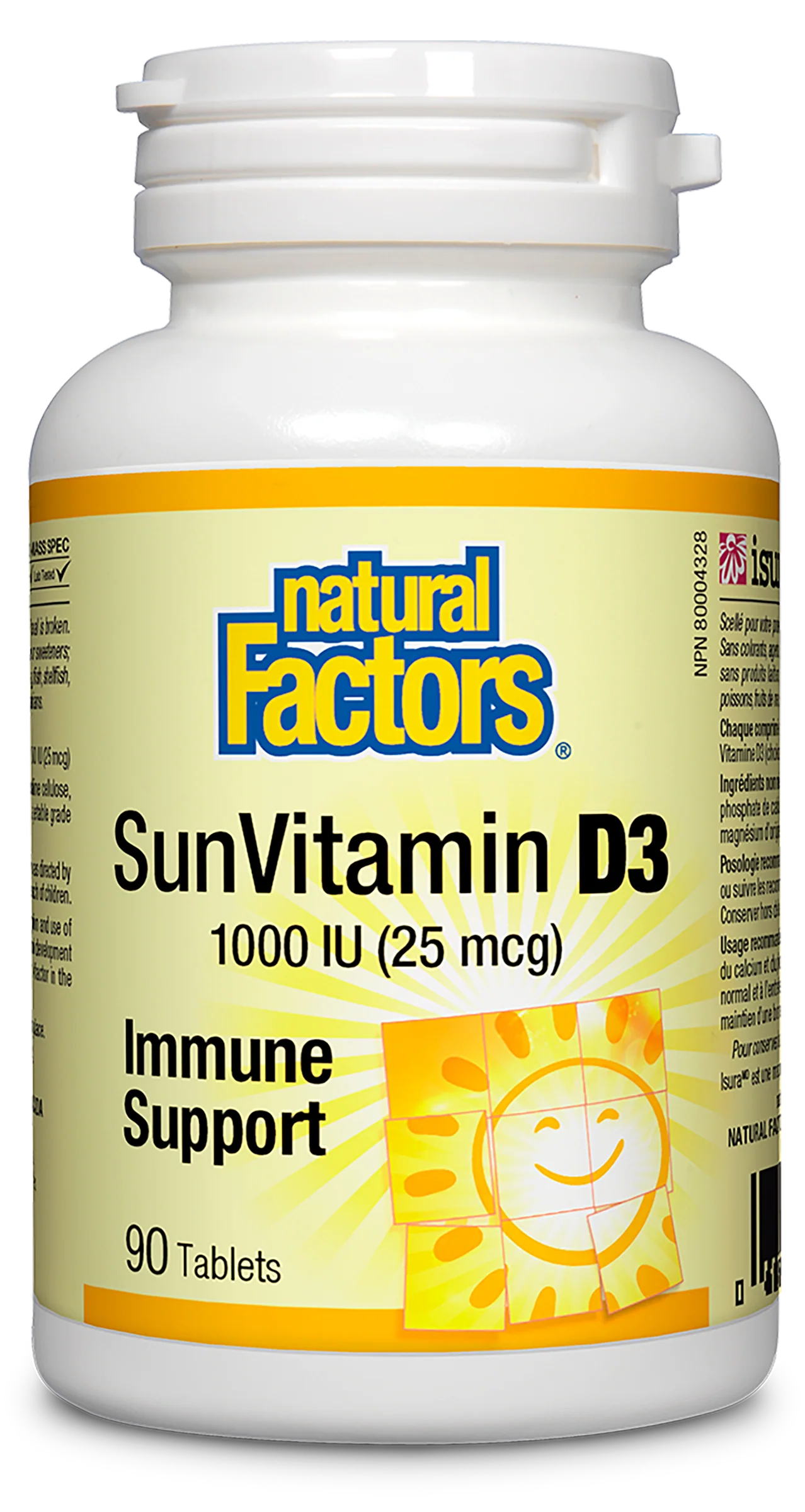 NF VITAMIN D3 1000IU TABS 90 - Product Image