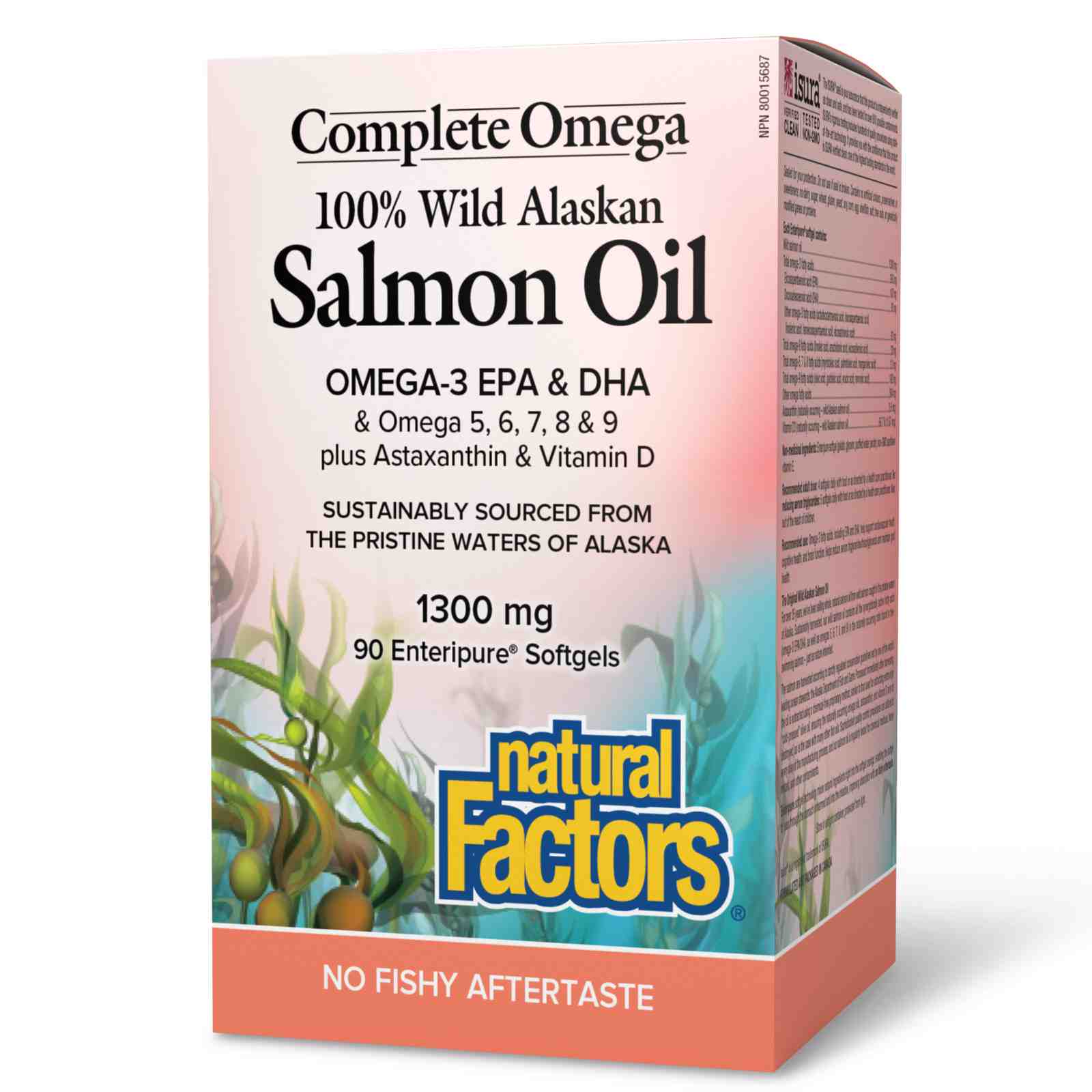 NF WILD ALASKA SALMON OIL 1300MG 90 - Product Image