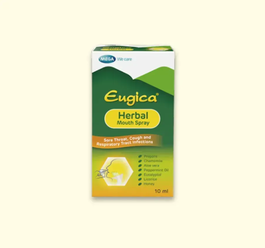 MEGA EUGICA HERBAL MOUTH SPRAY 10ML - Product Image