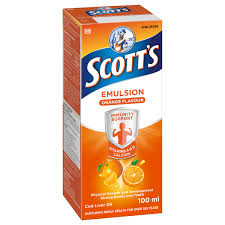 SCOTTS EMULSION ORANGE 100ML
