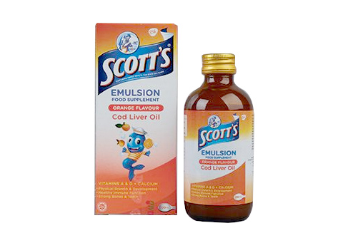 SCOTTS EMULSION ORANGE 200ML - Product Image