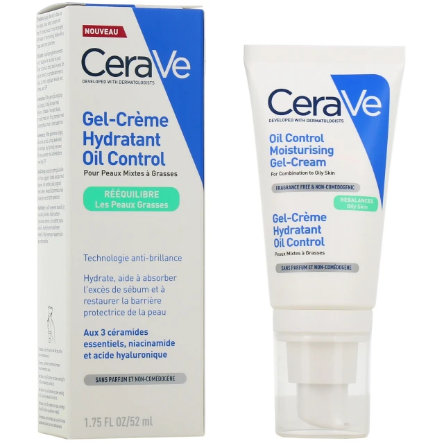 Thumbnail for CERAVE OIL CONTROL MOISTURISING GEL-CREAM 52ML