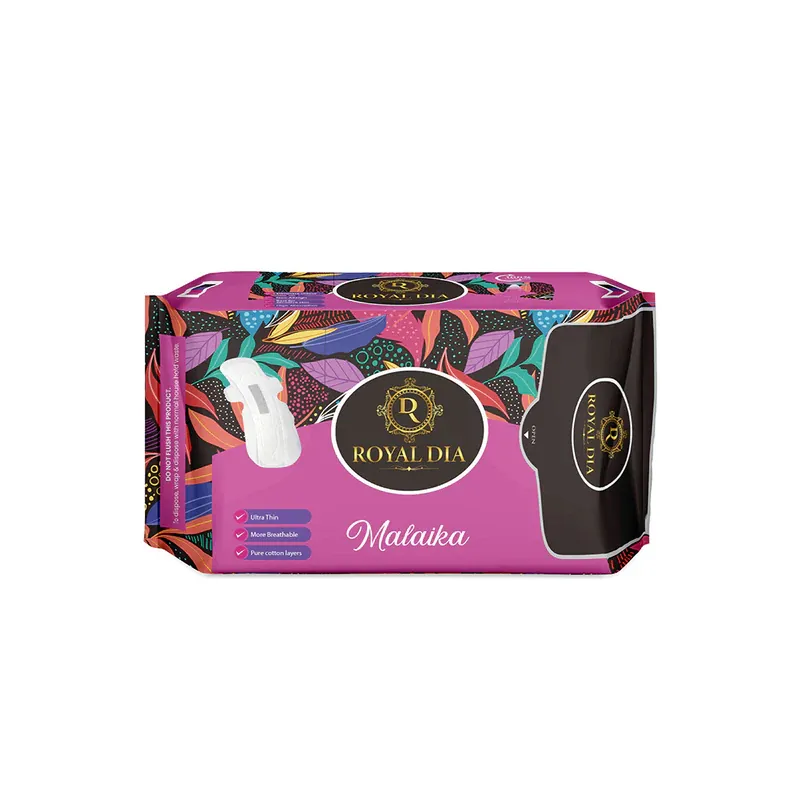 ROYAL DIA MALAIKA DAY HEAVY  ABSORBENT PADS 8'S