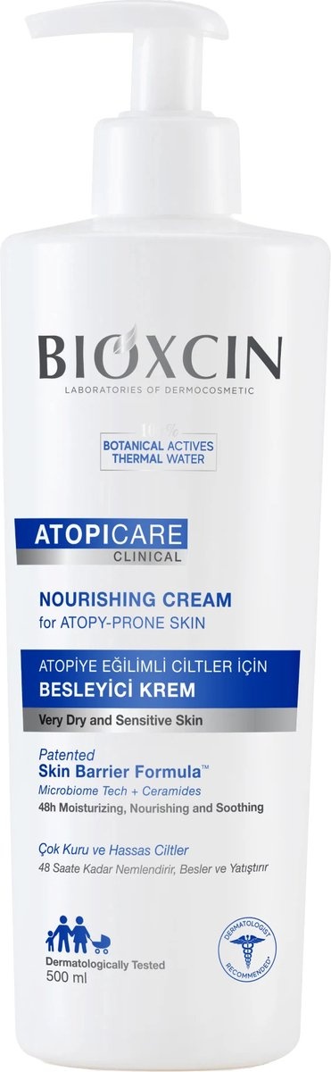 BIOXCIN ATOPICARE NOURISHING CREAM 500ML - Product Image