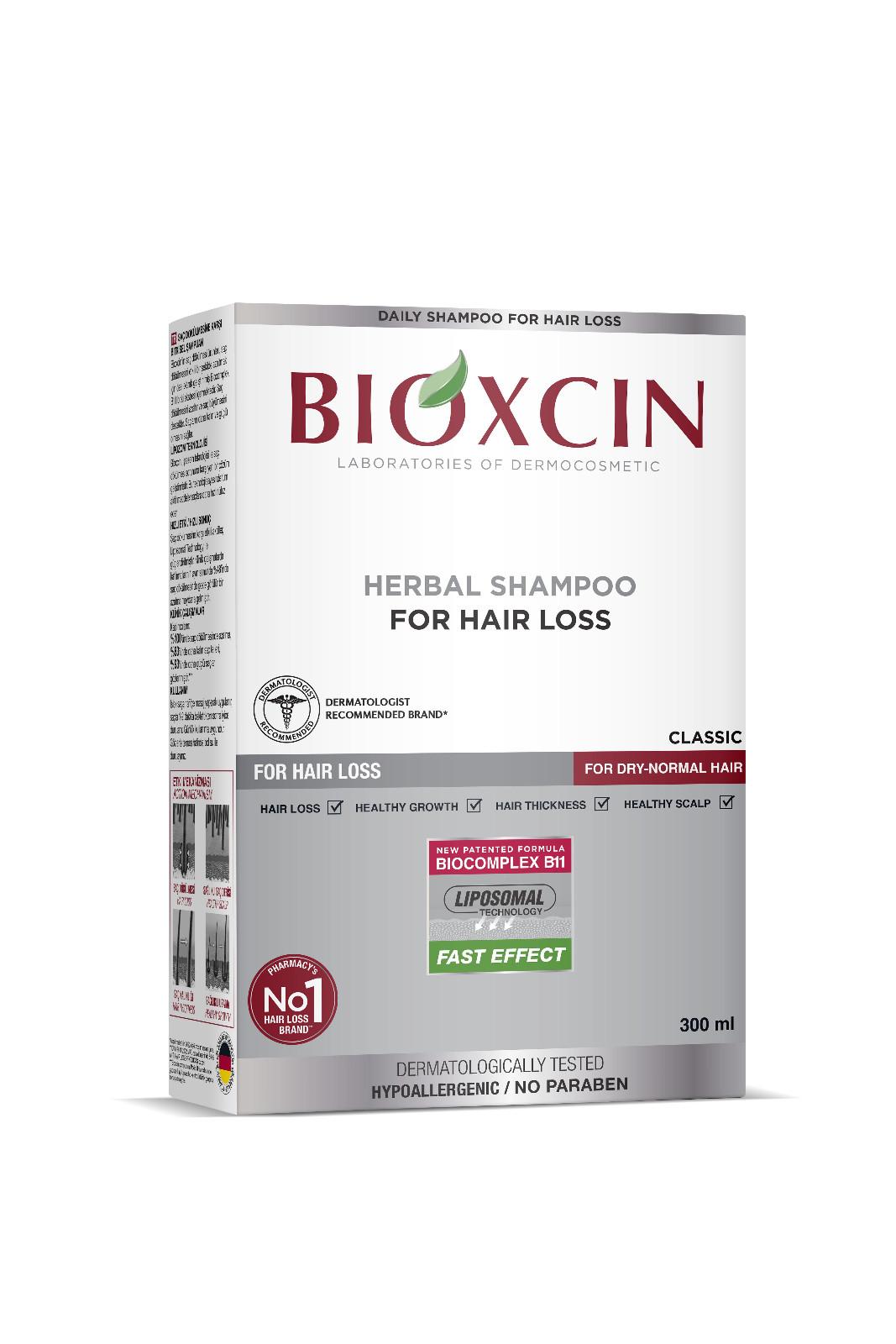 Thumbnail for BIOXCIN DRY/NORMAL HAIR SHAMPOO 300ML