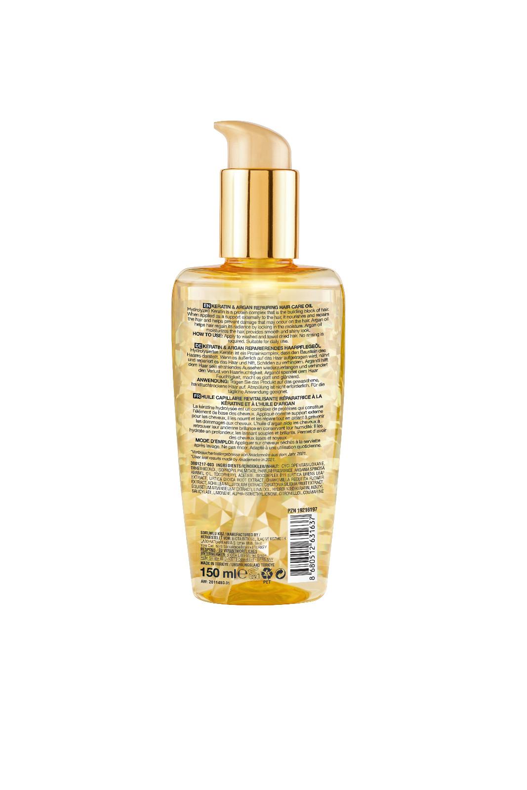 Thumbnail for BIOXCIN KERATIN-ARGAN CARE OIL 150ML