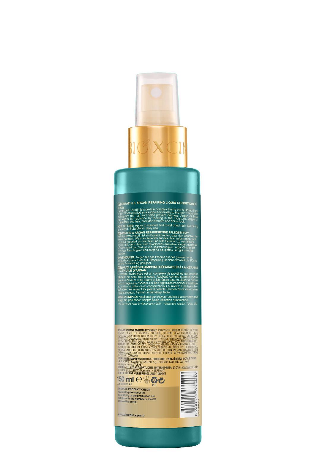 Thumbnail for BIOXCIN KERATIN-ARGAN LIQUID CONDITIONER 150ML