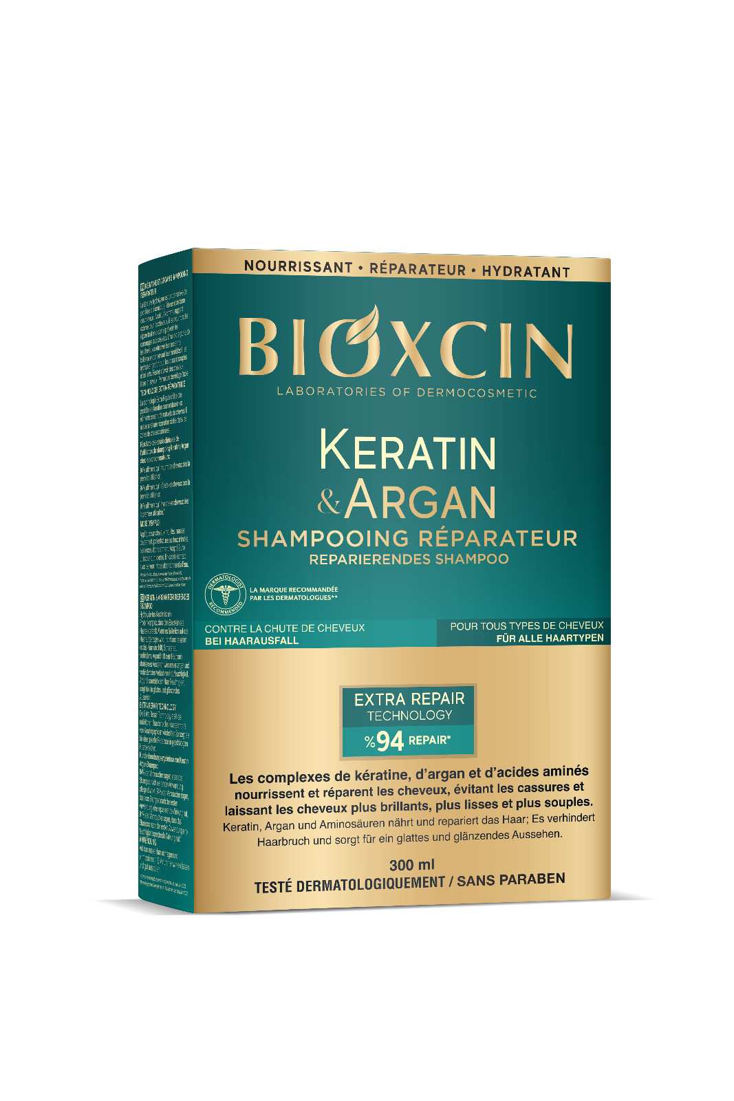 Thumbnail for BIOXCIN KERATIN-ARGAN SHAMPOO 300ML