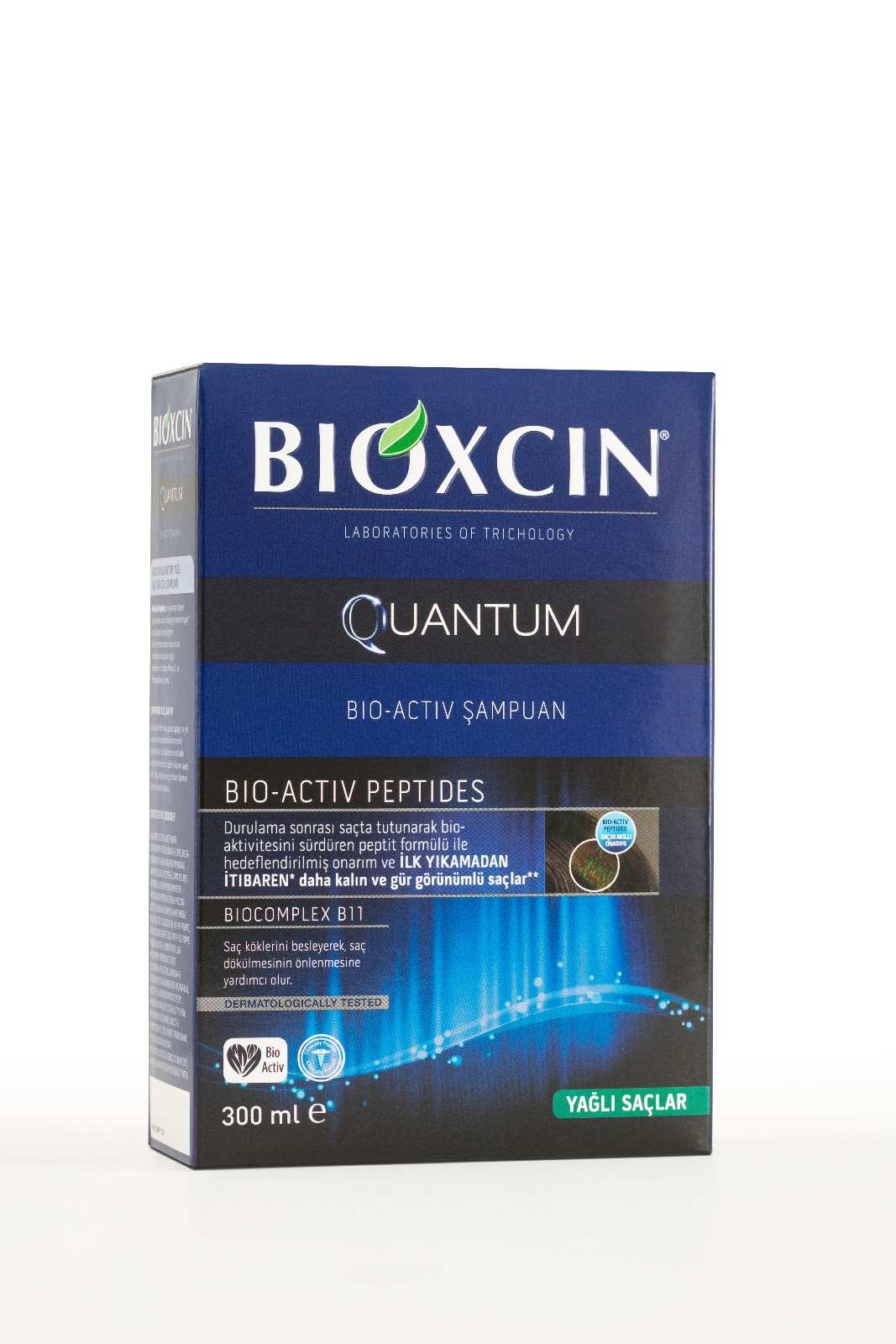 BIOXCIN QUANTUM DRY/NORMAL HAIR SHAMPOO 300ML - Product Image