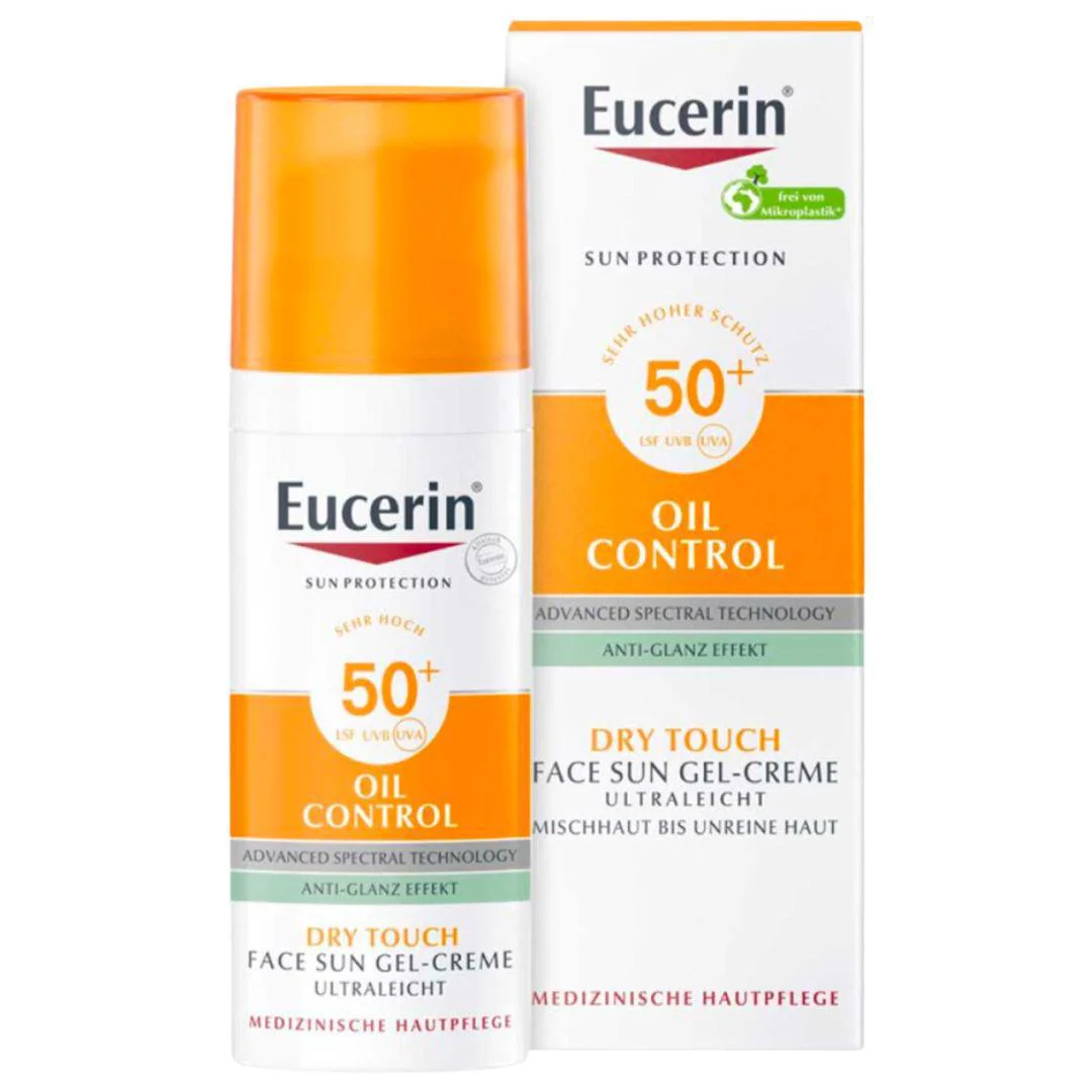 EUCERIN SUN FACE GEL CREAM OIL DRY TOUCH SPF50+ 50ml