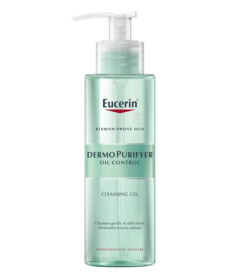 EUCERIN DERMO PUR CLEANSING GEL 200ML WITH PUMP