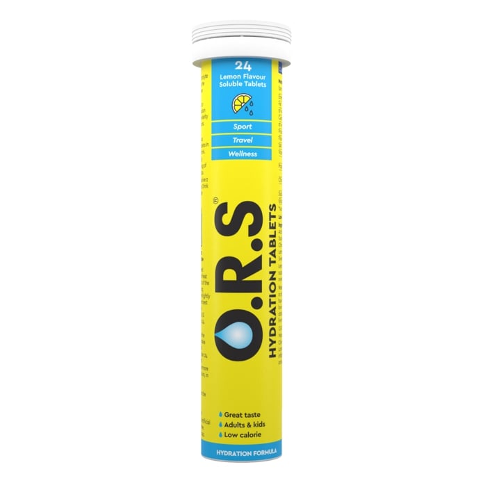 O.R.S HYDRATION TABS 24'S LEMON - Product Image