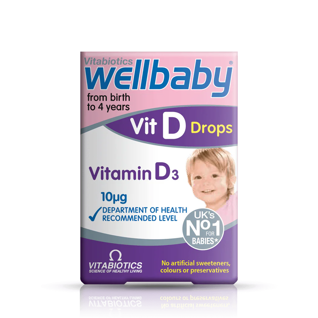 WELLBABY VITAMIN D DROPS 30ML