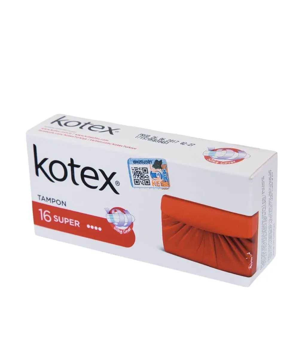 KOTEX TAMPONS SUPER 16'S - Product Image