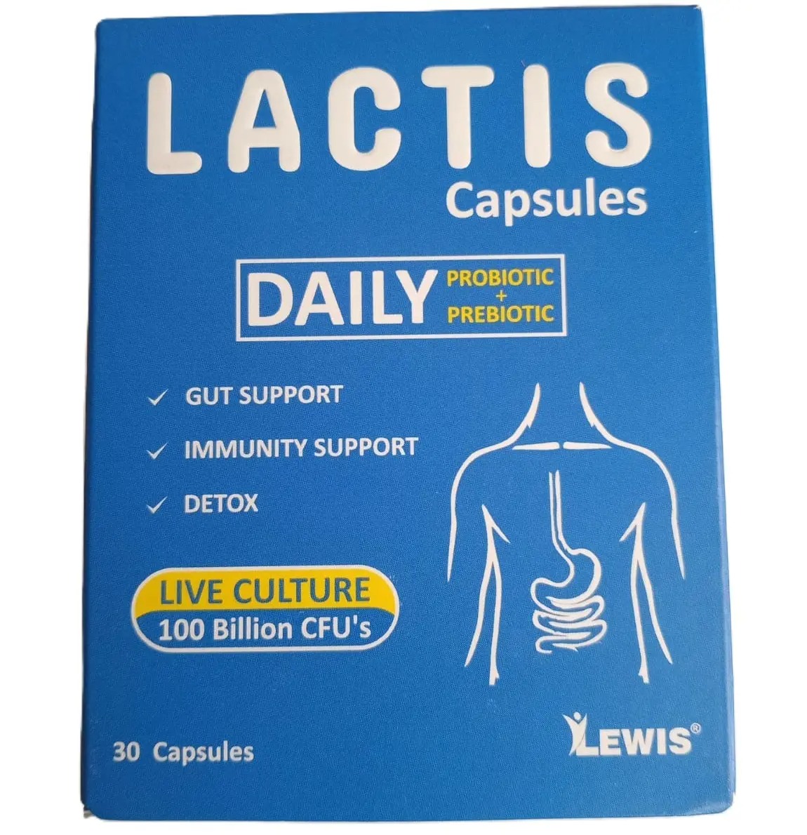 LACTIS CAPSULES 30'S
