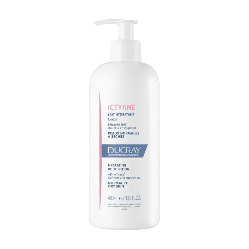 DUCRAY ICTYANE HYDRATING BODY LOTION 400ML