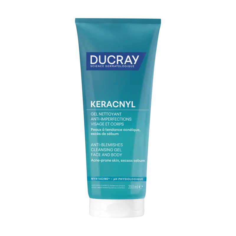 DUCRAY KERACYNL FOAMING GEL 200ML