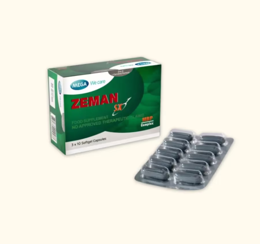 MEGA ZEMAN SX CAPSULES 30*S