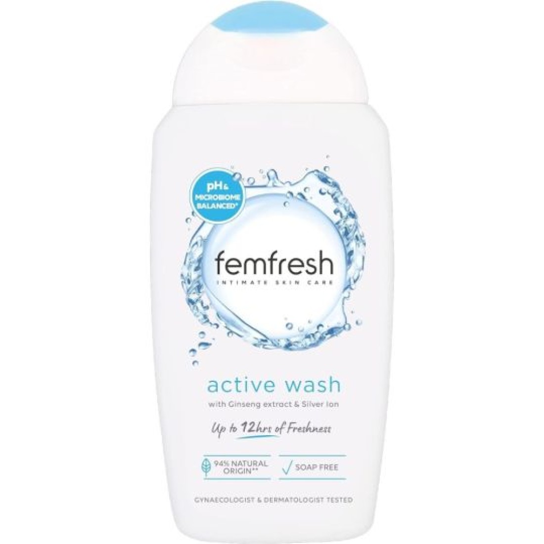 FEMFRESH ACTIVE WASH 250ML - Product Image