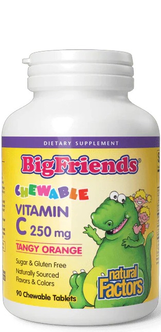 NF BIG FRIENDS VITC 250MG CHEWABLE TABS 90*S