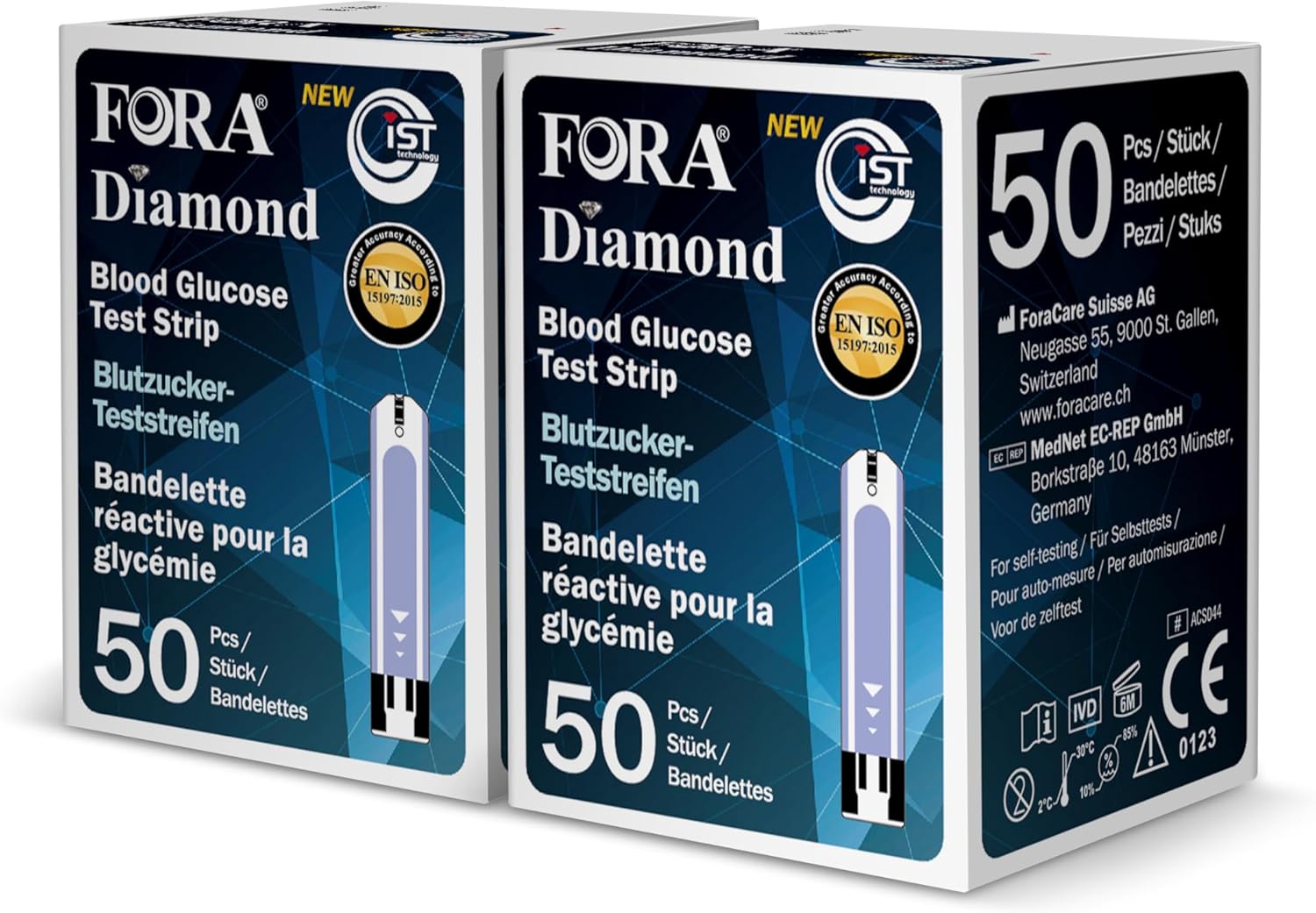 FORA DIAMOND GD50 STRIPS 50'S - Product Image