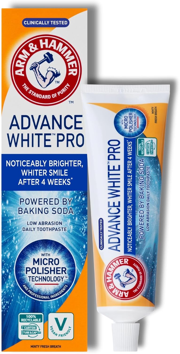ARM & HAMMER ADVANCE WHITE PRO TOOTHPASTE 75ML - Product Image