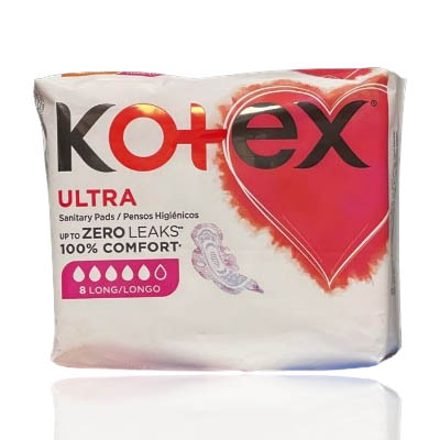 KOTEX ULTRA THIN PADS SUPER 8'S