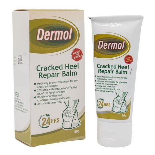 DERMOL CRACKED HEEL REPAIR BALM - Product Image