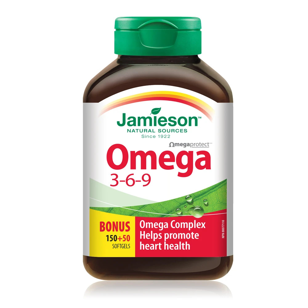 JAMIESON OMEGA 3-6-9 1200MG CAPS 200*S