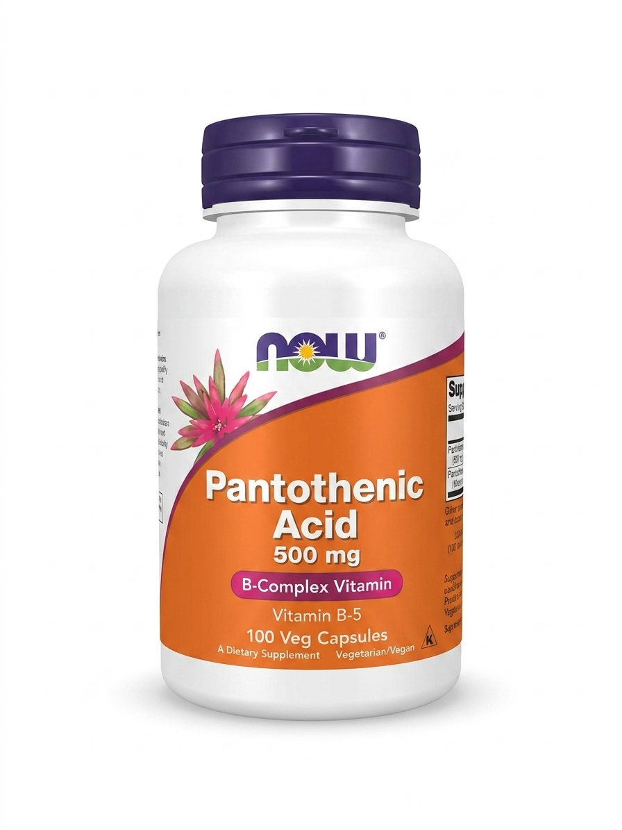 NOW PANTOTHENIC  ACID 500MG CAPS 100*S