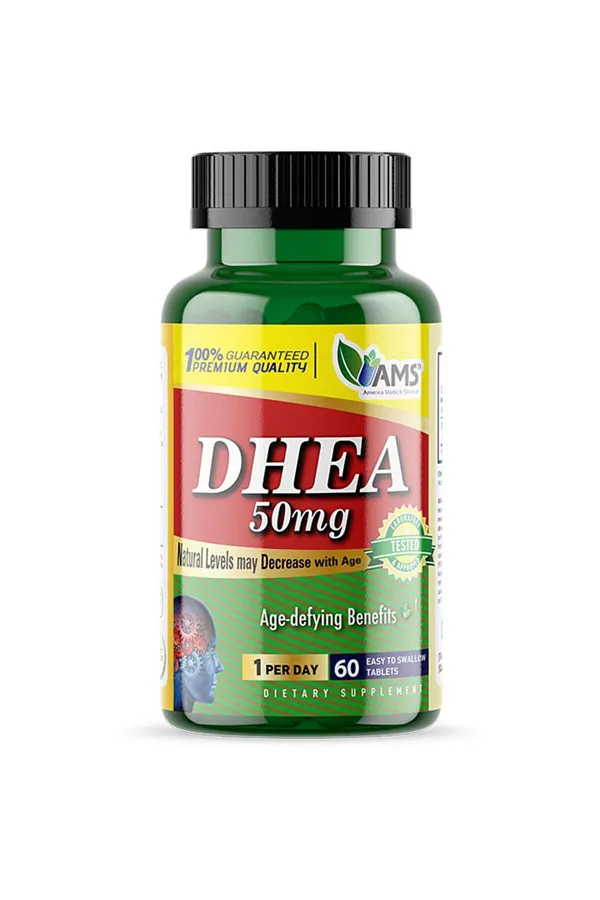 AMS DHEA 50MG CAPS 60'S
