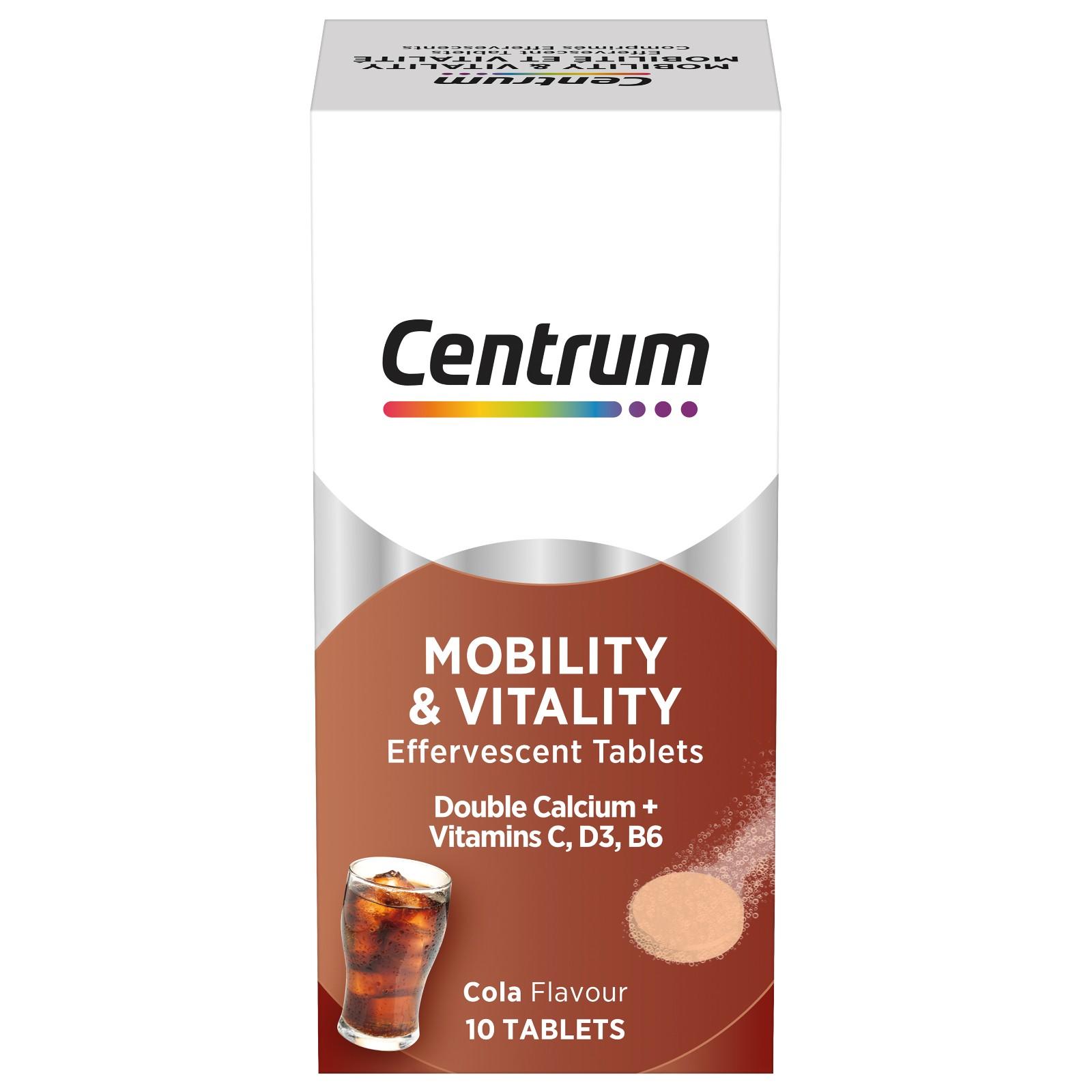 CENTRUM MOBILITY EFF TABS 10'S COLA