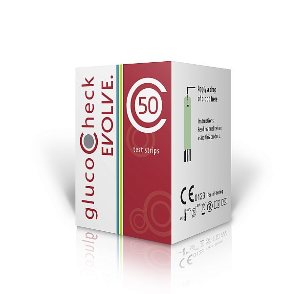 GLUCOCHECK EVOLVE TEST STRIPS 50'S
