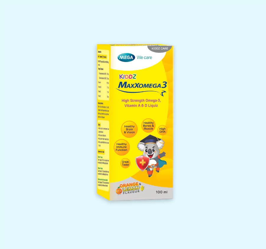 MEGA KIDDZ MAXX OMEGA 3 100ML