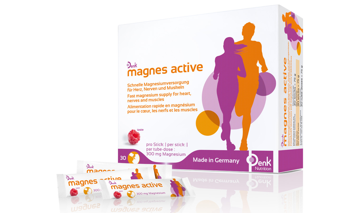 MAGNES ACTIVE DENK 300MG STICKS 30*S