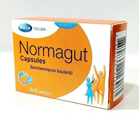 MEGA NORMAGUT 250MG CAPS 30'S